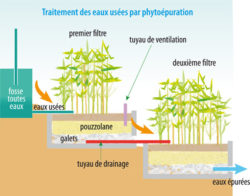 Un système simple de traitement des eaux usées