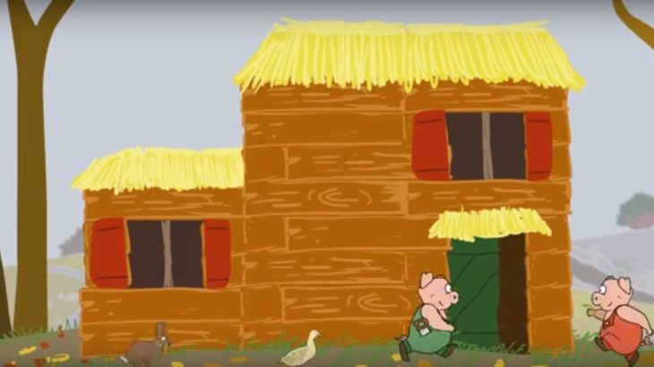 Une-[vidéo] La maison paille des 3 petits cochons revue et corrigée
