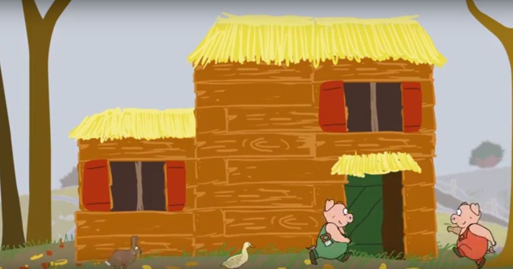Une-[vidéo] La maison paille des 3 petits cochons revue et corrigée