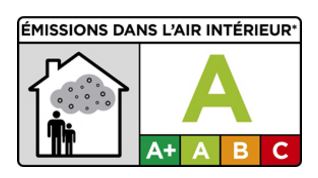 taux d'emission dans l'air interieur