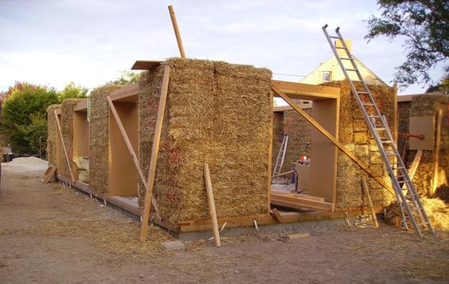 La solution de la paille de seigle dans la construction