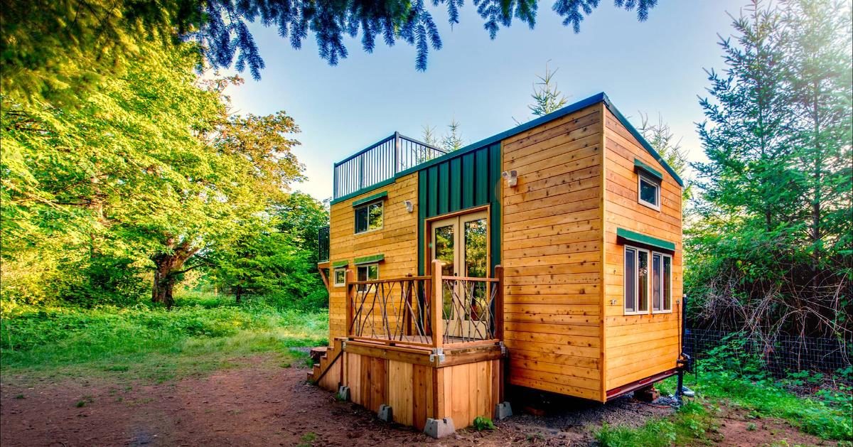 Basecamp tiny house par Backcountry Tiny Homes Usa Build Green