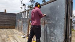 autoconstruction micro maison en Equateur