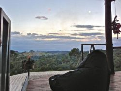 vue de la terrasse - Kin Kin Container House - Queensland - Australie