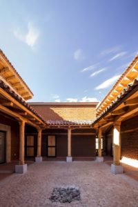 Cour intérieur - Kumanchikua-House par Moro-Taller-Arquitectura - Tarecuato - Mexique