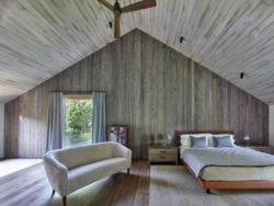 Grande chambre avec canapé - House-lane par Maziar-Behrooz-Architecture - Nouveau-Mexique - USA