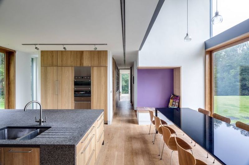 Séjour & cuisine - The-Nook par Hall+Bednarczyk - Monmouthshire - Nouvelle-Zelande