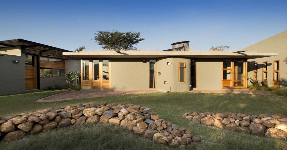 Terre, pierre et bois pour une maison sudafricaine qui préserve son environnement Build Green