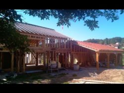 prêt pour la paille - auto-construction maison paille Greb - Auvergne - France