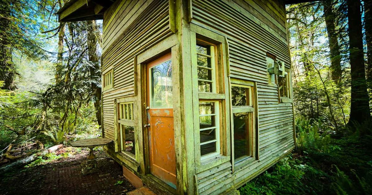 Une - Forest-cabane par Jacob Witzling - Washington, USA