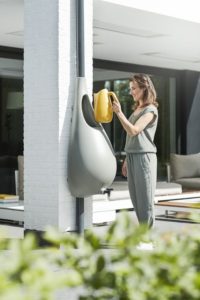 recipient pour récupérer eau de pluie dans le bac - Drop-of-Water par Van der Veer - Eindhoven, Pays-Bas