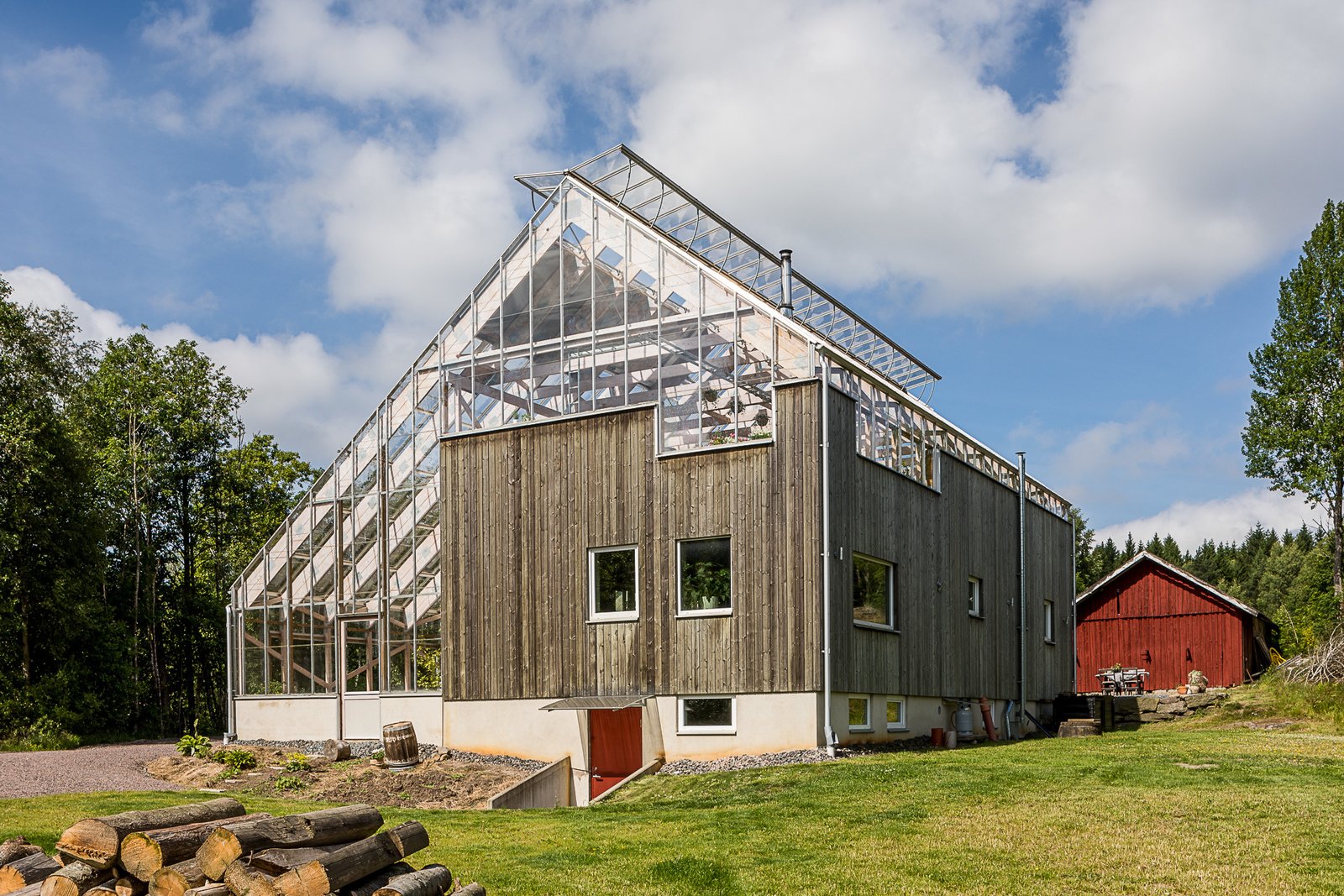 Une- A-Frame par Eklund Stockholm - Goteborg, Suede