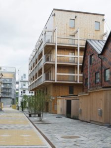 côté rue - The-Wooden Box-House par SPRIDD architecs- Suède ©MikaelOlsson