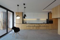 plan de travail cuisine - Week-end house par Hantabal architekti - Slovaquie