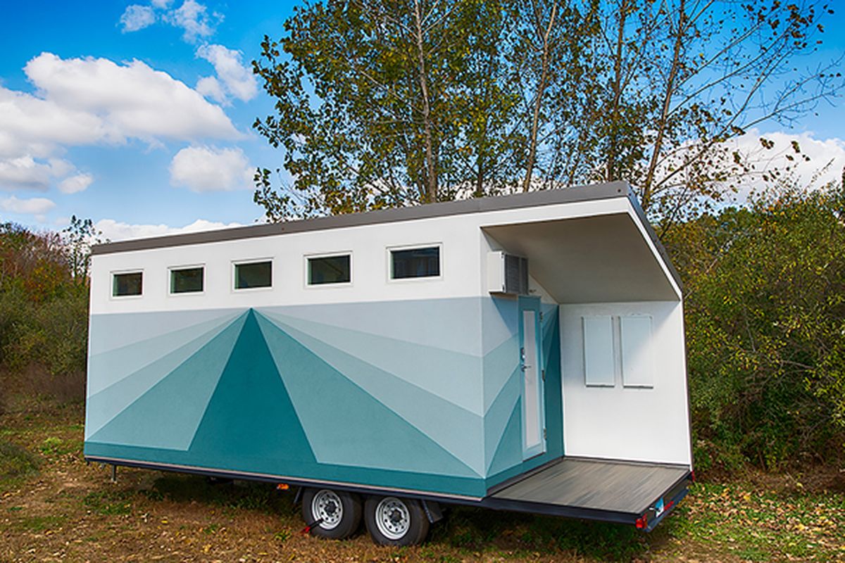 Une - Lodge-Tiny-House par Tracey Powell, USA © Tracey Powell