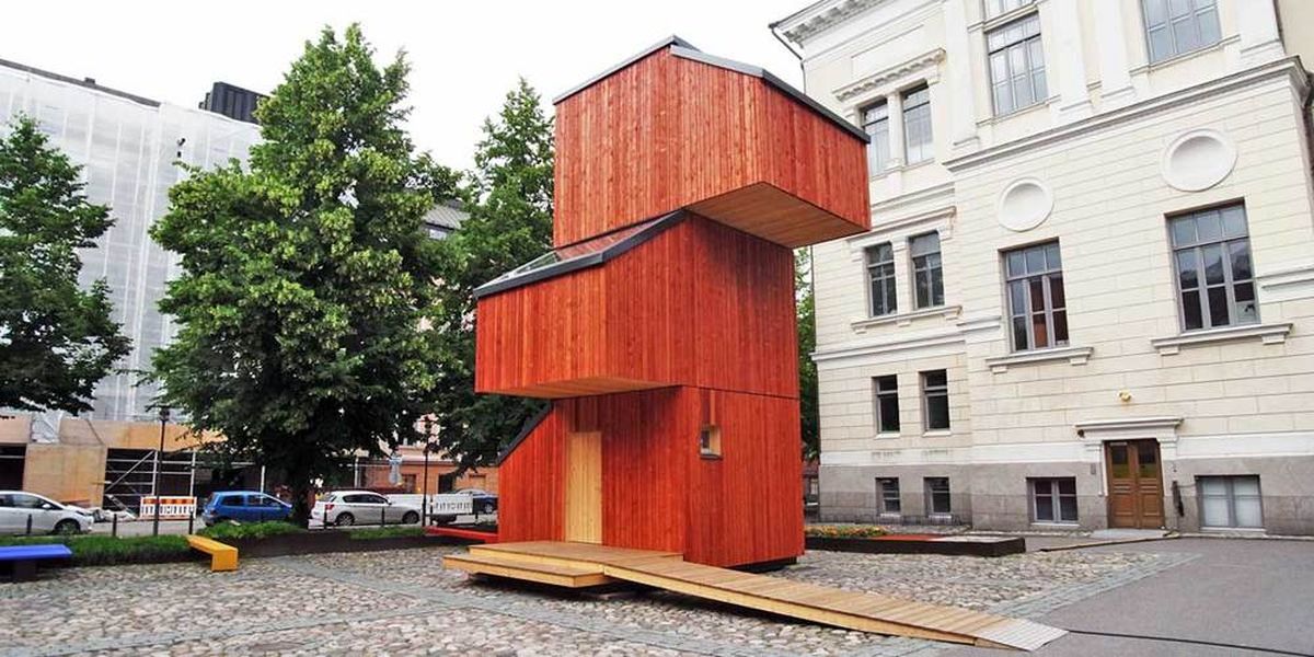 Une- Shelter-Finland par Wood Program Studio - Finlande, Helsinki