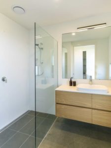 Salle de bains - Core 9 par Beaumont Concepts - Cape Paterson, Australie © Warren Reed