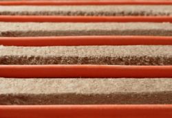 Système de chauffage à l'argile Naturbo - Heated Clay Wall par Silke Stevens - Londres, Angleterre