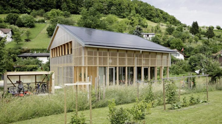 Une - House-C par HHF - Ziefen, Suisse © Tom Bisig