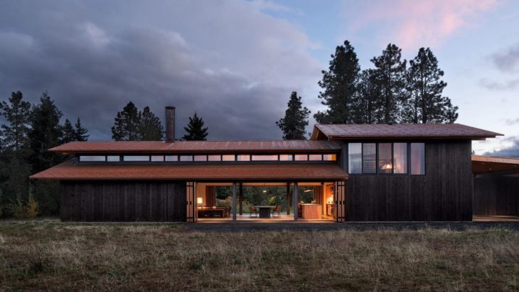 Une - Trout-Lake-House par Olson Kundig - Washington, USA © Jeremy Bittermann