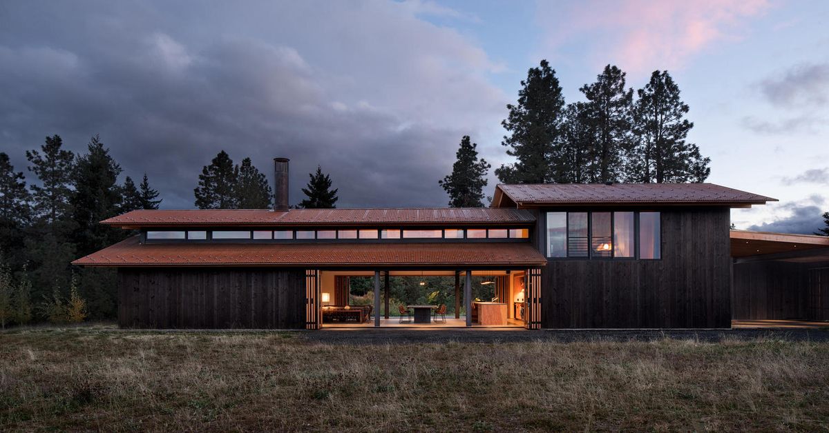 Une - Trout-Lake-House par Olson Kundig - Washington, USA © Jeremy Bittermann