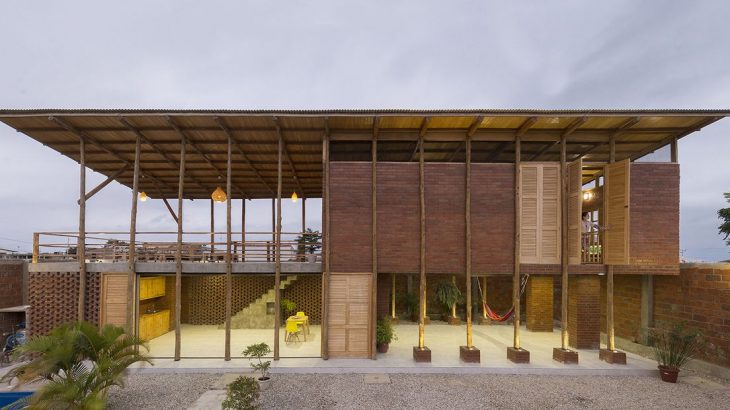Une- Stilts-House par Natura-Futura-Arquitectura - Equateur, Villamil © Maderas Pedro