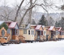 hiver - Hobbit-Tiny-House - Colorado, USA © Weecasa