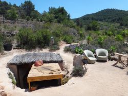 Une maison semi-enterrée - Ibiza, Espagne © greenheartibiza
