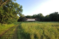 Clairière - Glass-Cabin par atelierRISTING - Fairbank, USA © Steven