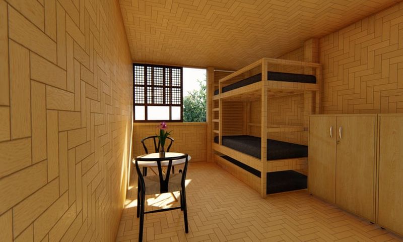 Chambre avec double lits - Cubo par Eral Forlales - Manille, Philippines © Handout