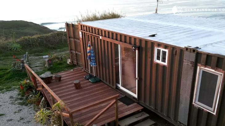 Une-Beachfront-Containers par David - Lisbonne, Portugal © glampinghub