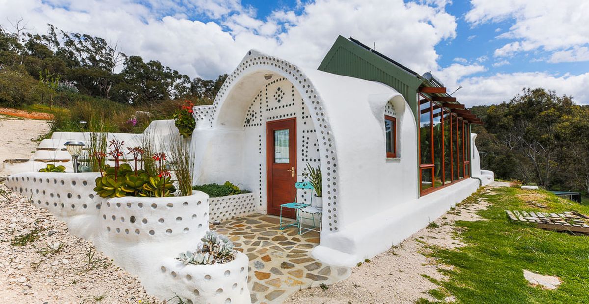 Une - earthship-home par Martin-Zoe - Adelaide, Australie