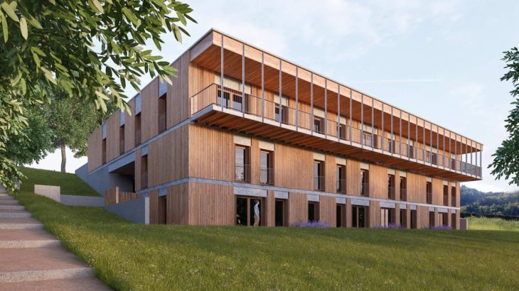Habitat groupé Semblada - éco-quartier Tremonteix, Clermont-Ferrand (FR-63) - Atelier du rouget