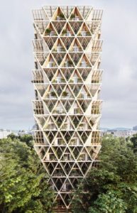 Immeuble modulaire bois - La Ferme par Precht Designs - © Precht