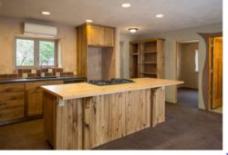 Meubles cuisine - Straw-Bale-Homes par Community Rebuilds - Moab, USA © Community Rebuilds