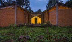 Façade principale - Chirath par Wallmakers - Kerala, Inde © Anand Jaju