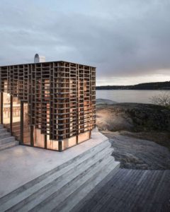 Ouvertures vitrées - House-Island par AtelierOlso - Skatoy, Norvège © Ivar Kvaal