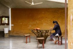 Salle séjour - Chirath par Wallmakers - Kerala, Inde © Anand Jaju