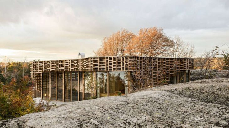 Une - House-Island par AtelierOlso - Skatoy, Norvège © Ivar Kvaal