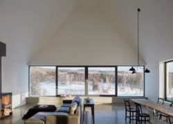 Salon et séjour - Hatley-House par Pelletier-Fontenay - Hatley, Canada © James Brittain