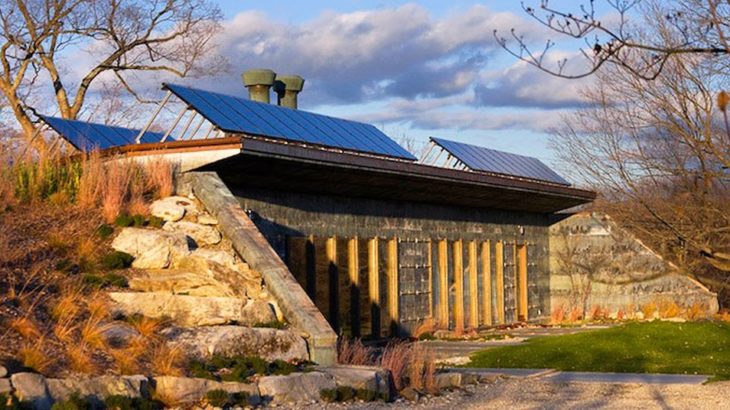 Une - Solar-House par Allan Shope - New York, USA