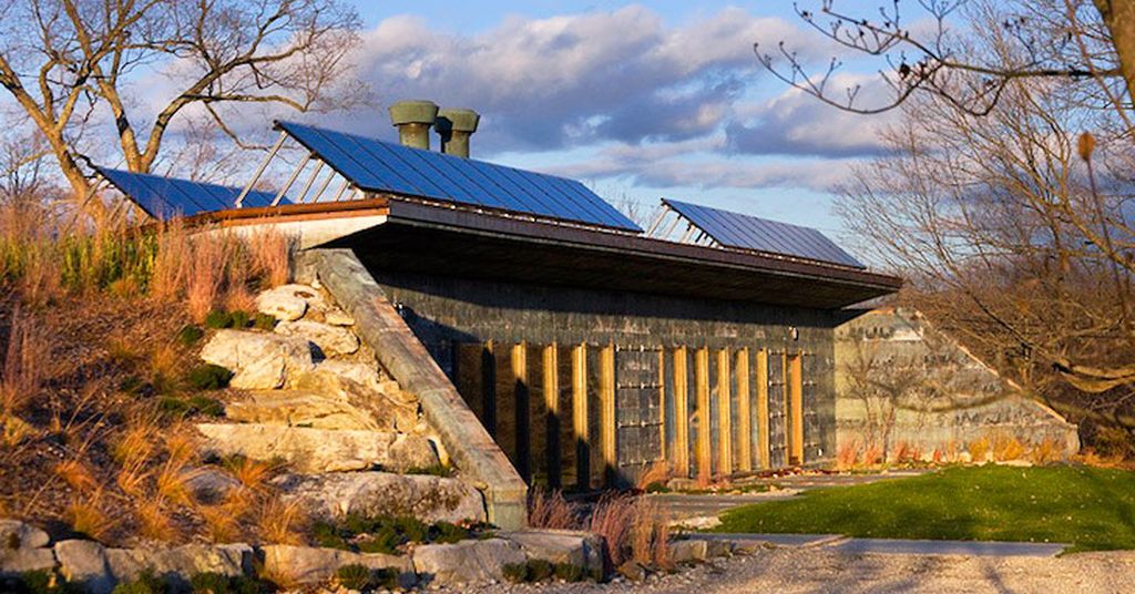 Une - Solar-House par Allan Shope - New York, USA