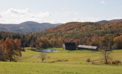 Vue panoramique site - Woodstock Vermont Farm par Rick-Joy - Vermont, USA © Jean-Luc Laloux