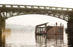 Navigation baie seattle - Floating-home par Ninebark Design - Seattle, USA © Aaron Leitz