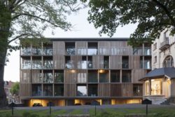 02-Shutterflats par Delmulle Delmulle Architecten - Waregem, Belgique © Johnny Umans