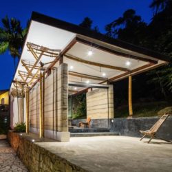 15- Guesthouse par CRU! Architectes - Brésil © nelson kon
