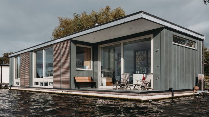 Une - Floating-Villa par vanOmmeren-architecten - Haarlem, Pays-Bas