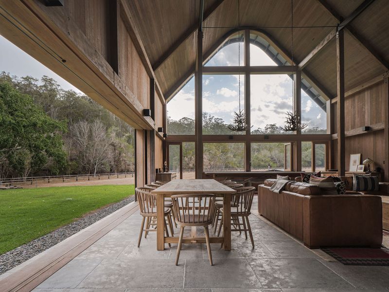 11- The-Barn-House par Paul-Uhlmann-Architects - Pullenvale, Australie © Andy Macpherson Studio