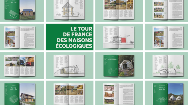 Livre Tour de France des Maisons Écologiques
