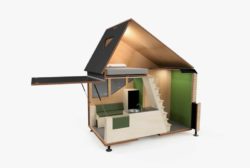2- Micro-Cabin-Motorhome par Haaks Opperland campervan - Pays-Bas